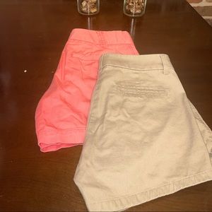 🔥🔥Bundle Alert (2) pairs of  J. Crew Shorts 🩳 Size 2